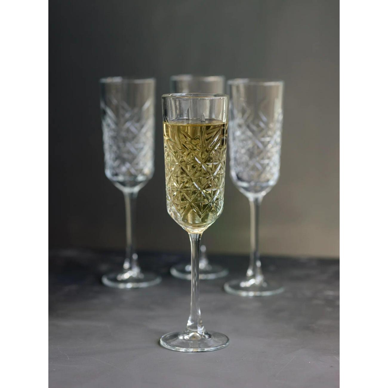 Набор бокалов-флюте Pasabahce Timeless 175мл