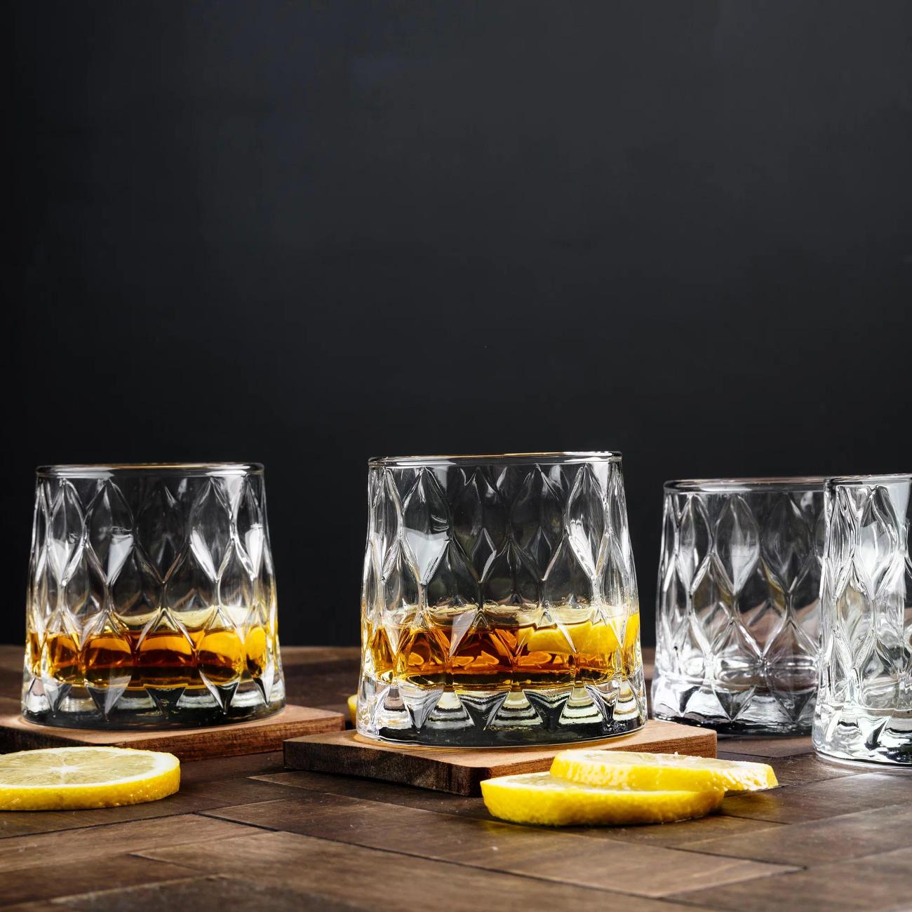 Стаканы стеклянные Pasabahce Leafy 300мл