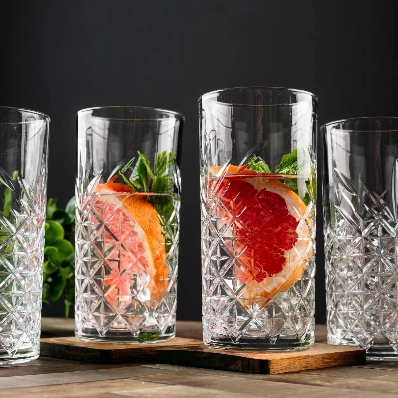 Стаканы стеклянные Pasabahce Timeless 450мл