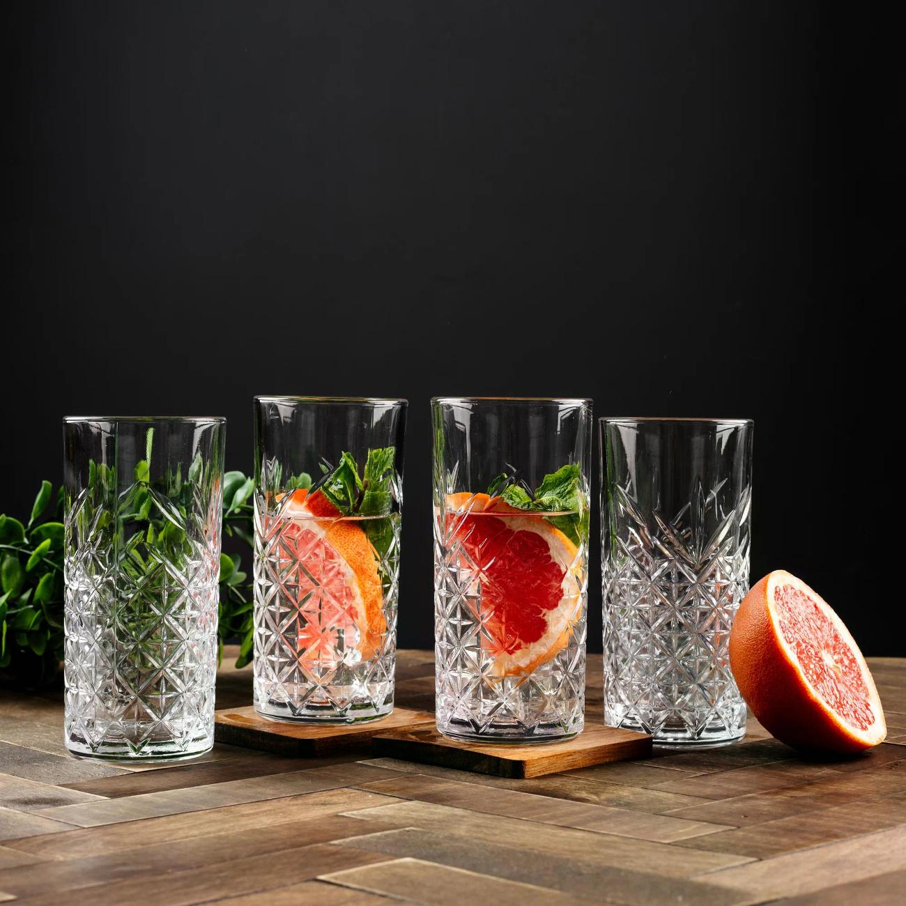 Стаканы стеклянные Pasabahce Timeless 450мл