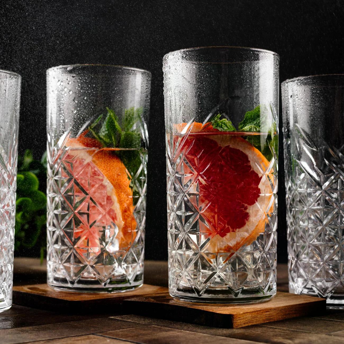 Стаканы стеклянные Pasabahce Timeless 450мл