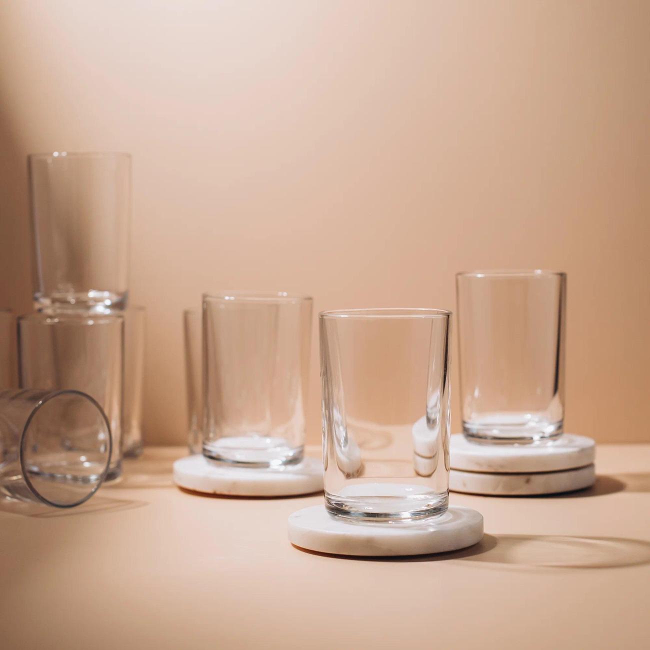 Стаканы стеклянные для чая Pasabahce Basic 250мл