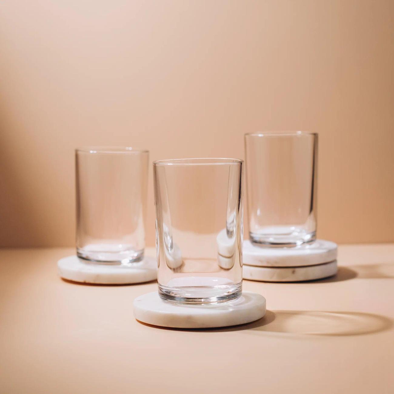 Стаканы стеклянные для чая Pasabahce Basic 250мл