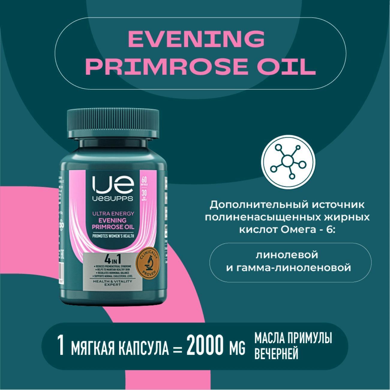 Витаминный комплекс для красоты и здоровья UESUPPS Ultra Energy Beauty Women Multivitamin (UES020663)