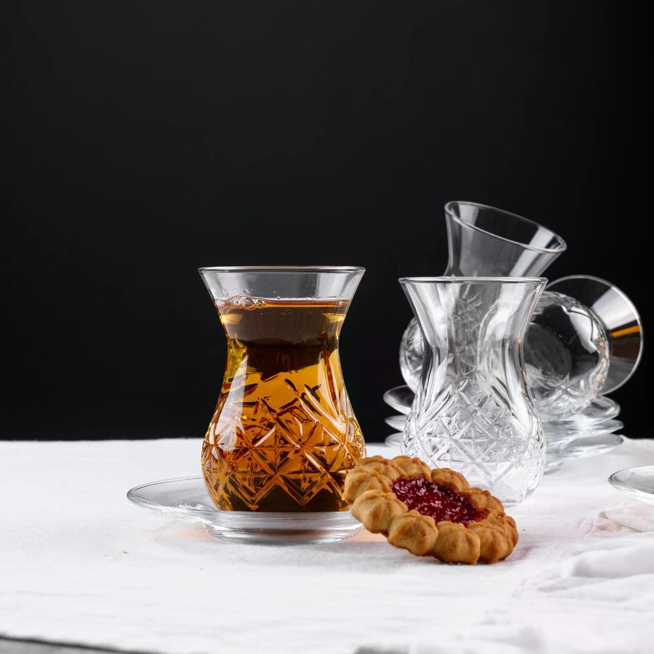 Набор стаканчиков для чая Pasabahce Timeless 170мл (950094)