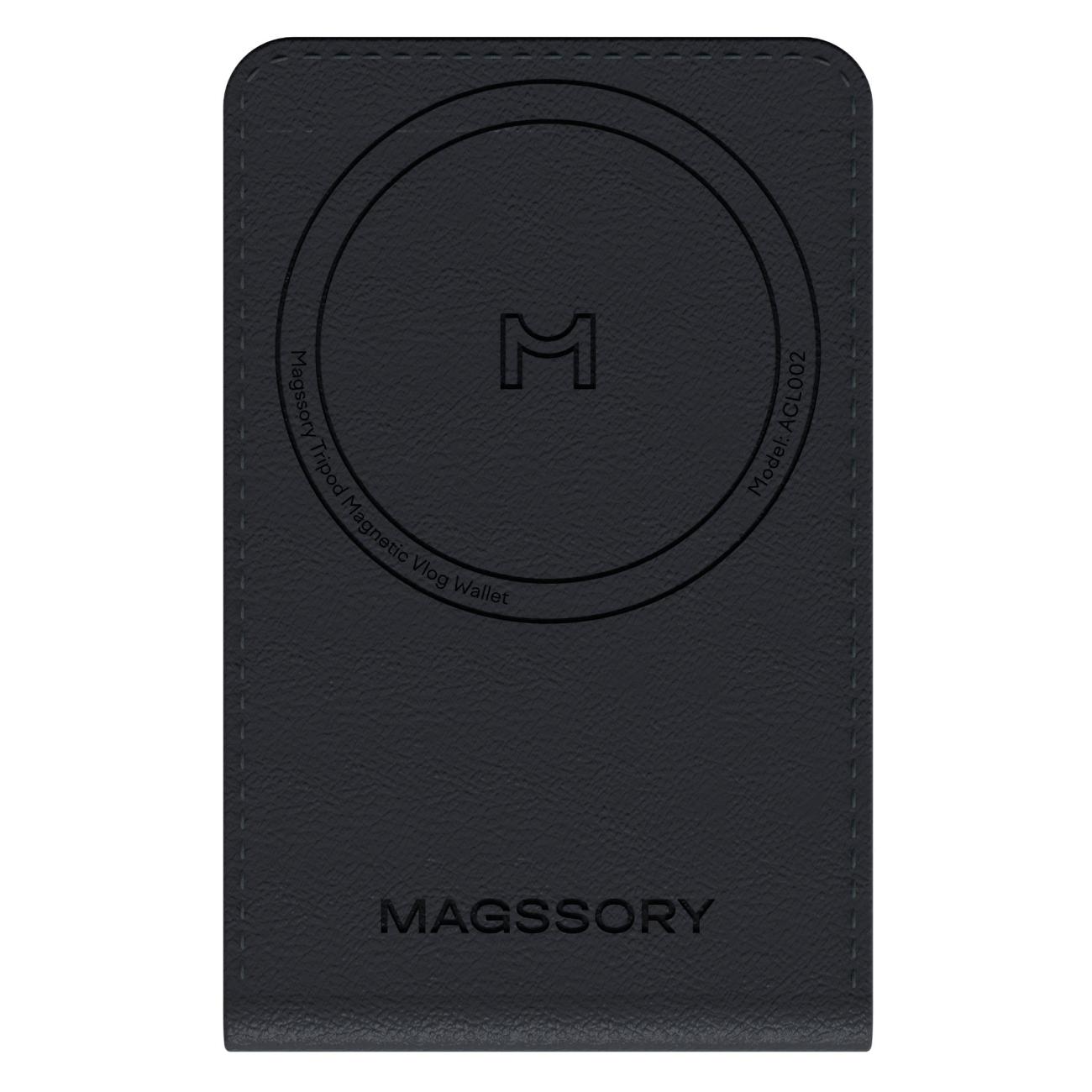 Кардхолдер для смартфона Magssory Tripod Magnetic Vlog Wallet совместимый с MagSafe (ACL002m)