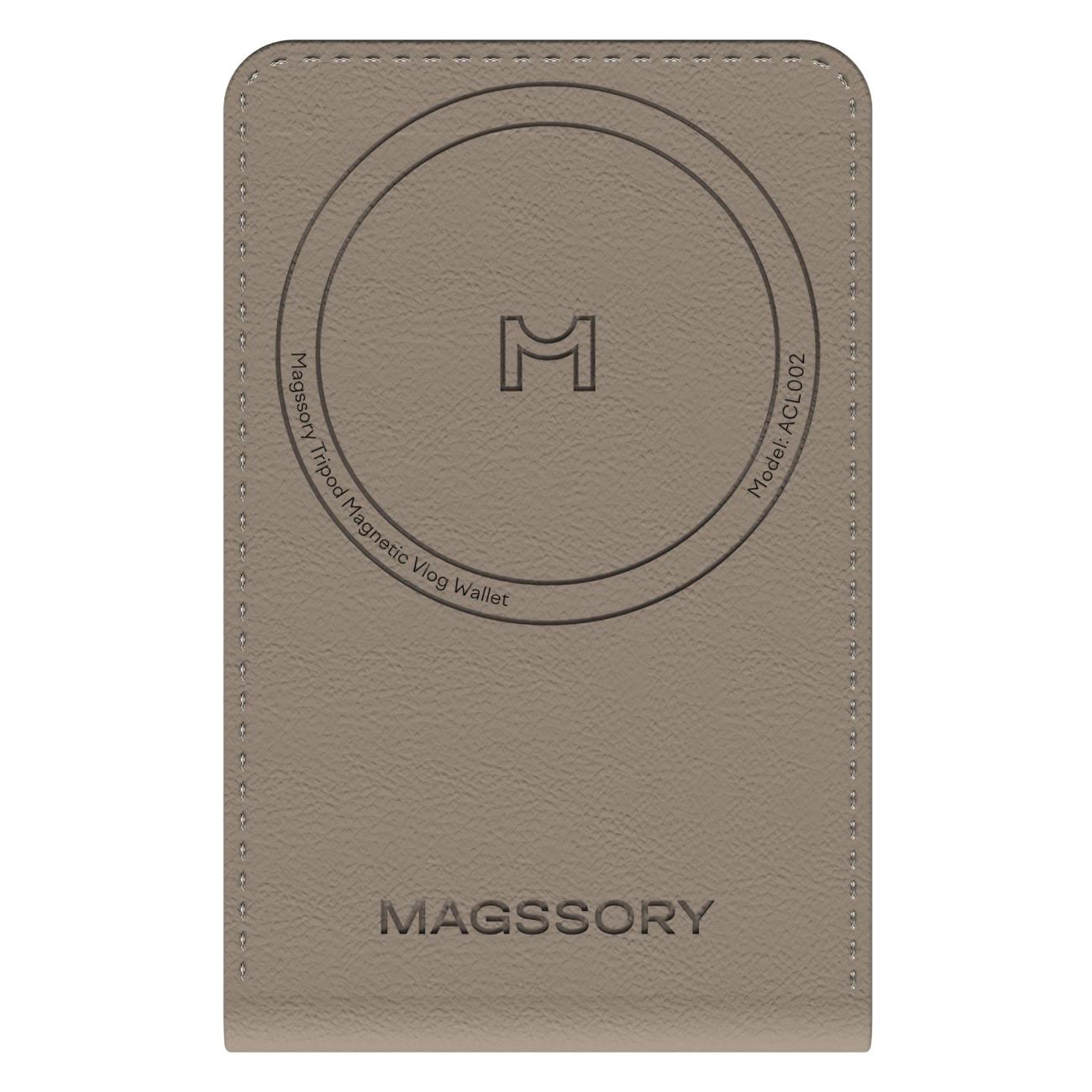 Кардхолдер для смартфона Magssory Tripod Magnetic Vlog Wallet совместимый с MagSafe (ACL002L)