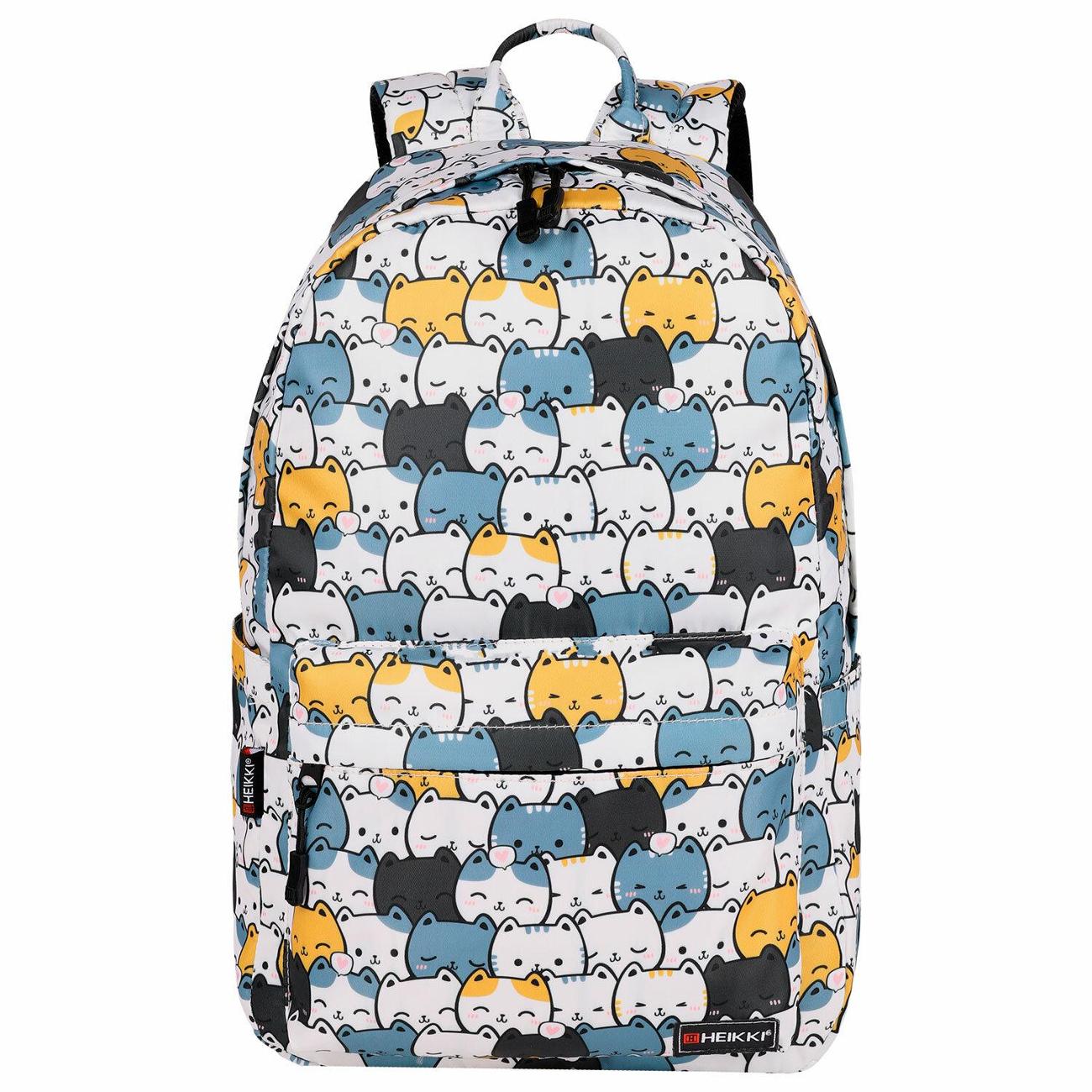 Рюкзак городской HEIKKI Dream Милые кошки 42х26х14 см