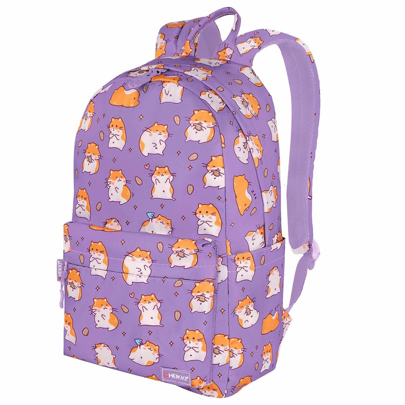 Рюкзак городской HEIKKI Dream хомяк 42х26х14 см