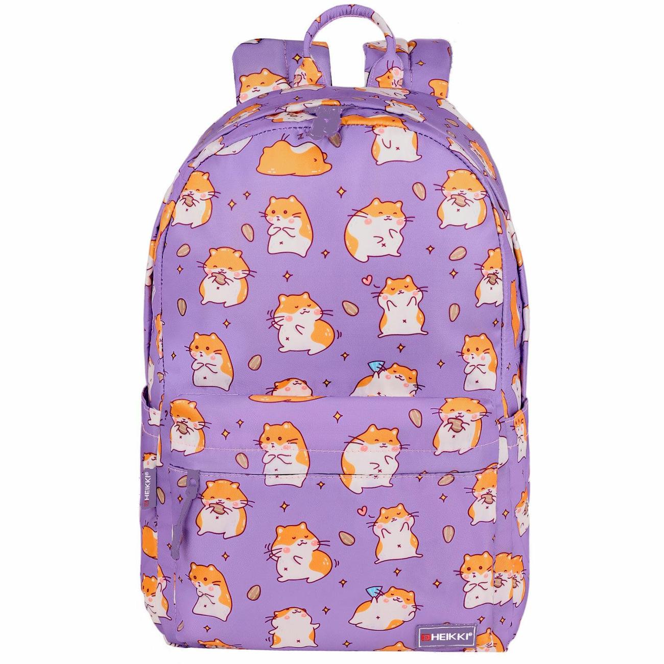 Рюкзак городской HEIKKI Dream хомяк 42х26х14 см