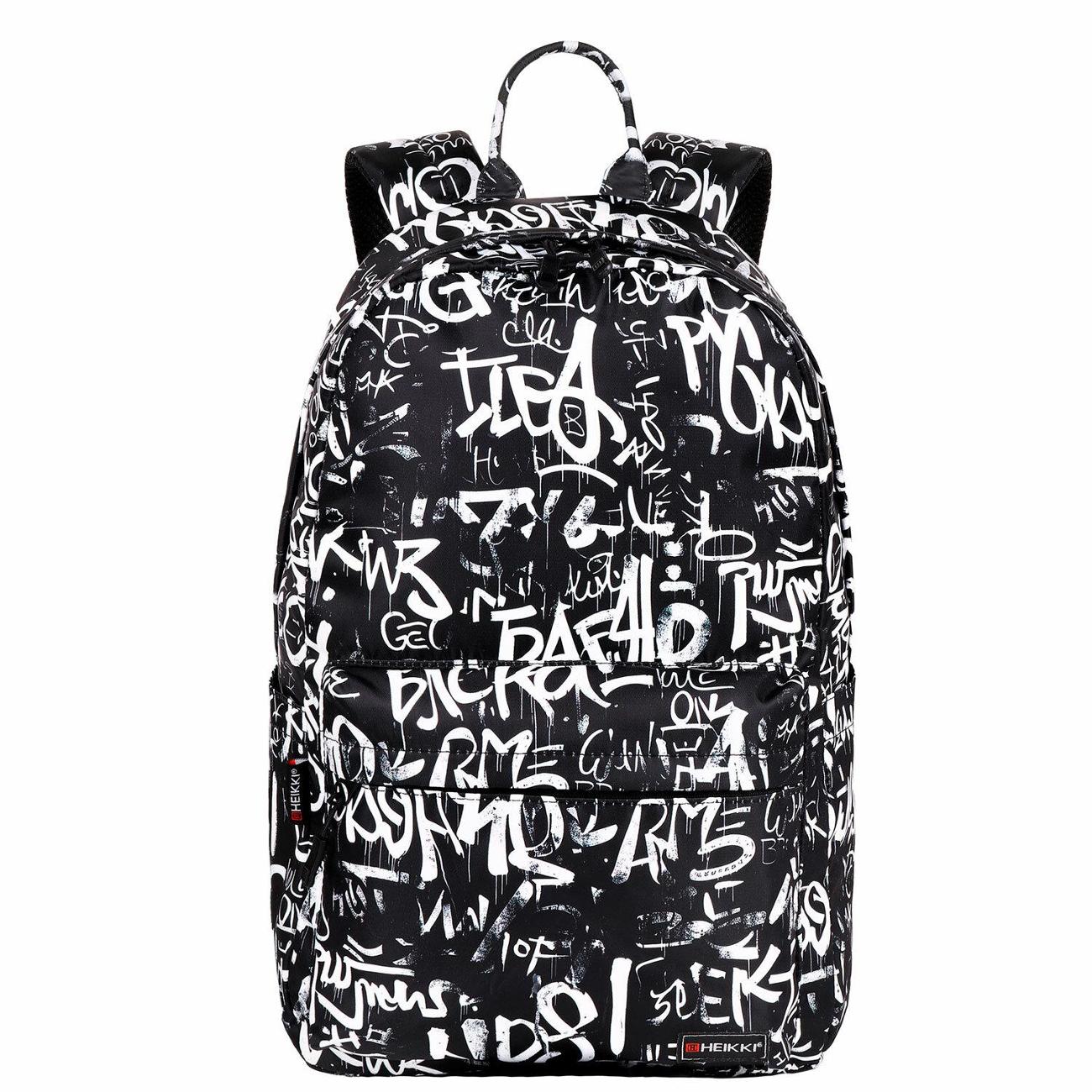 Рюкзак городской HEIKKI Dream Надписи 42х26х14 см