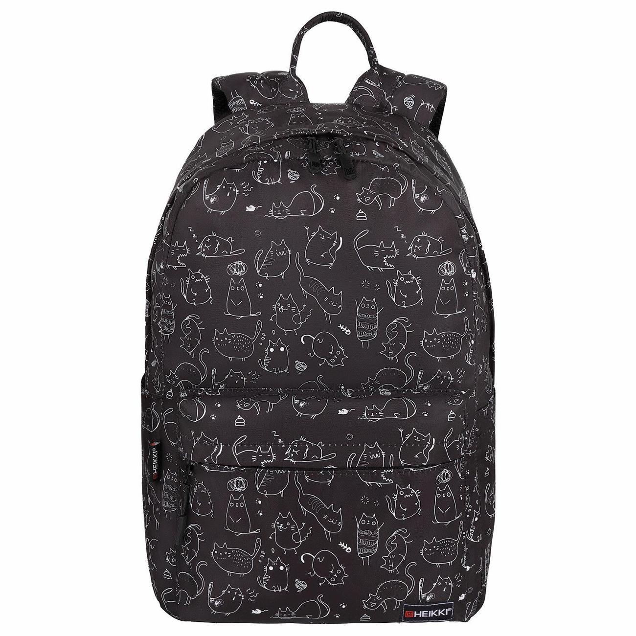 Рюкзак городской HEIKKI Dream Коты 42х26х14 см