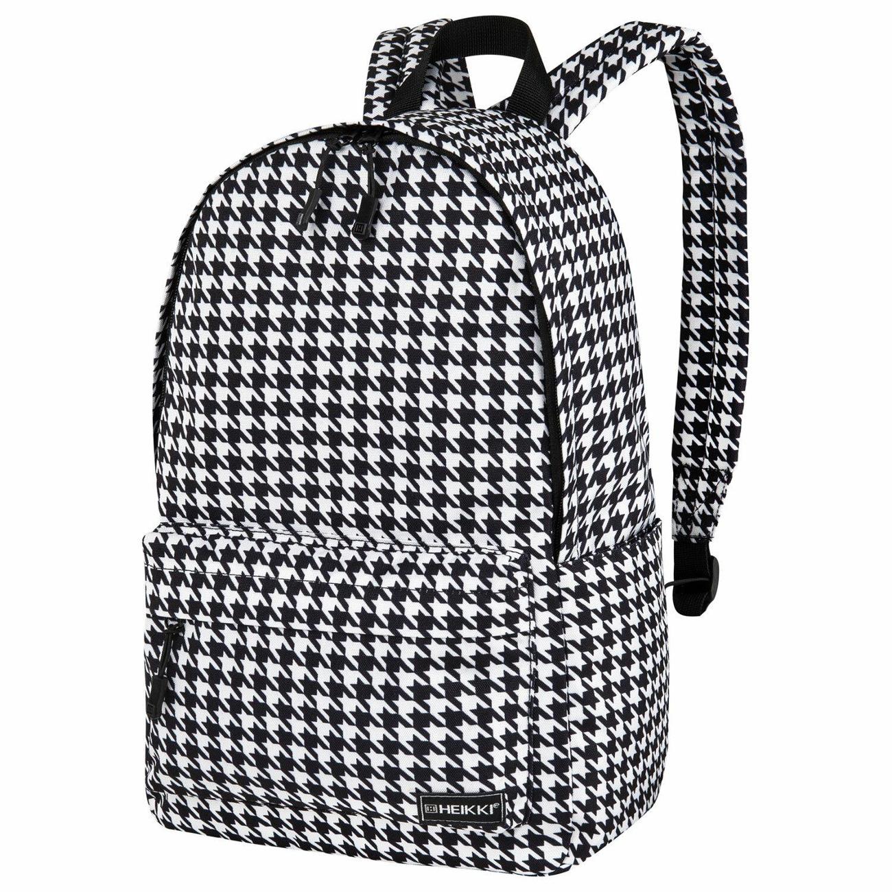 Рюкзак городской HEIKKI Positive Гусиная лапка 42х28х14 см
