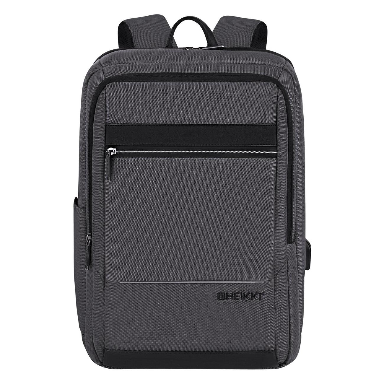 Рюкзак городской HEIKKI 44х30х16 см Черный