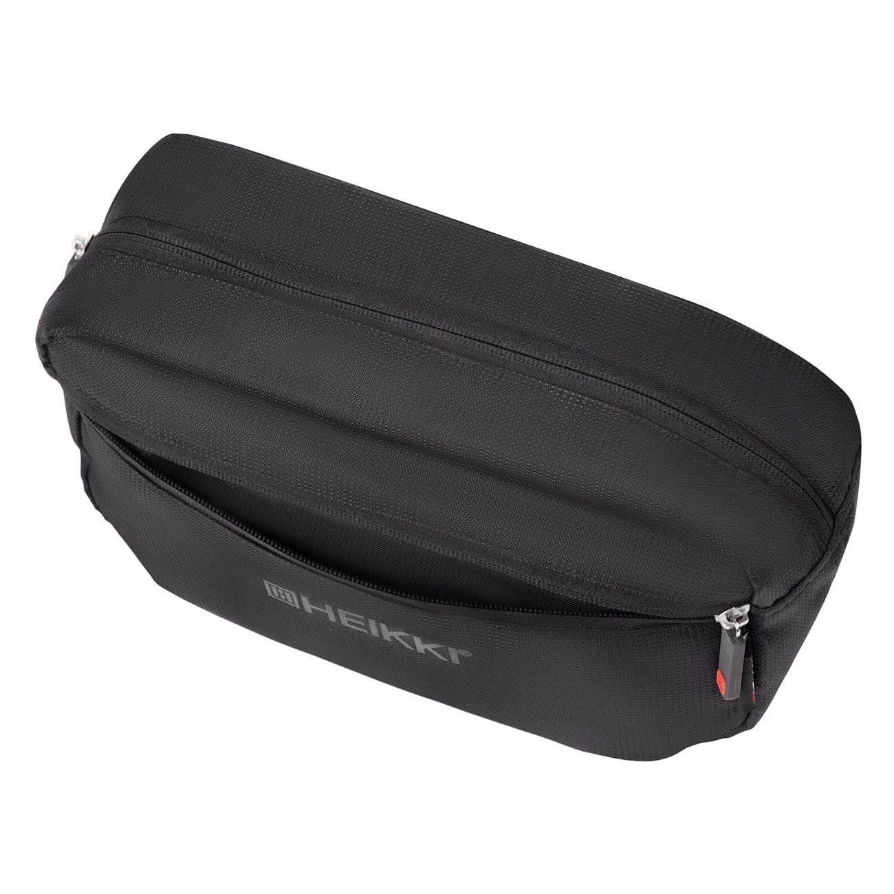 Сумка на пояс HEIKKI Rio Черная 28х16х9 см