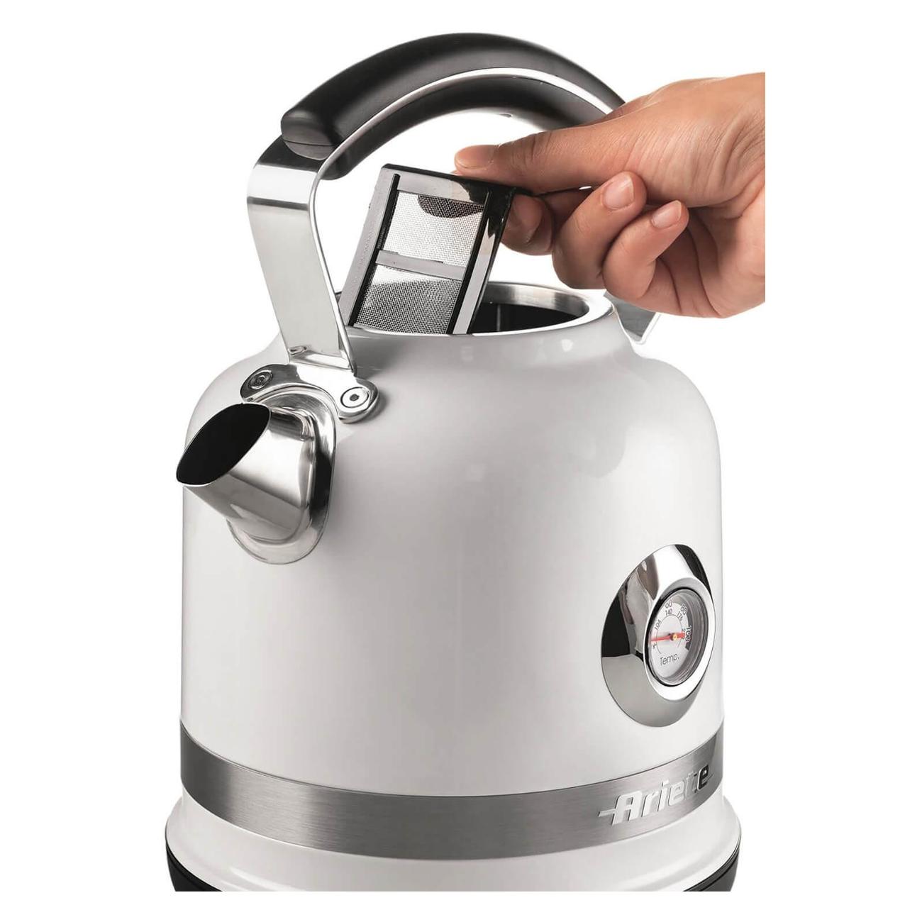 Электрочайник Ariete 2854 Moderna Kettle белый
