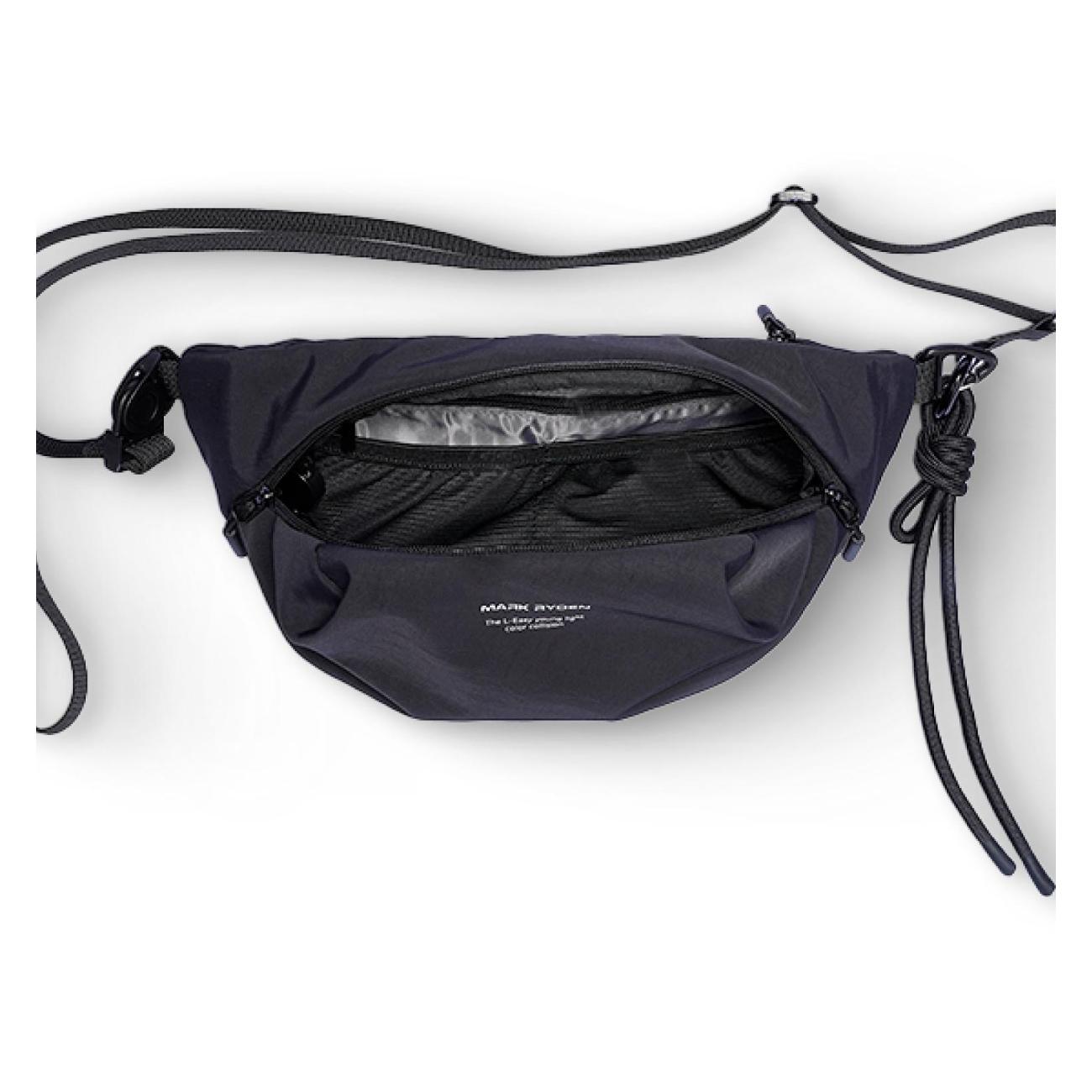 Сумка на пояс Mark Ryden поясная черная (L_MR520_04)
