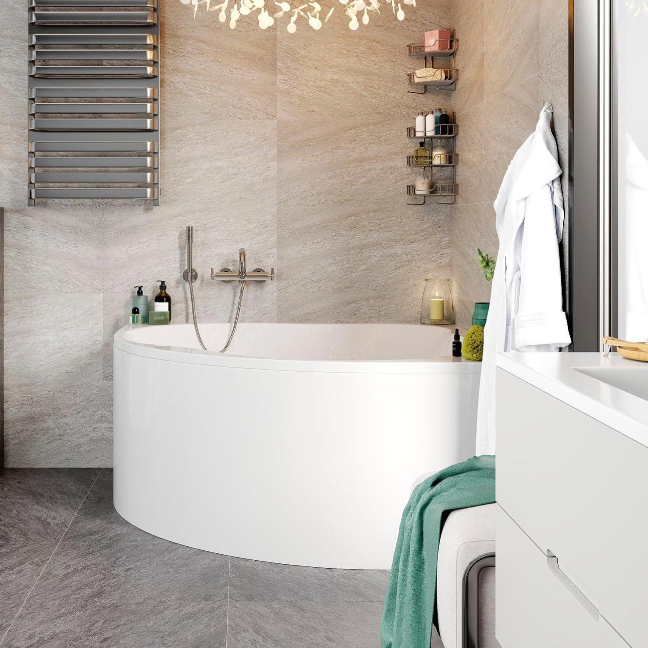 Ванна акриловая VAGNERPLAST Plejada (VPBA150PLE3X-04)