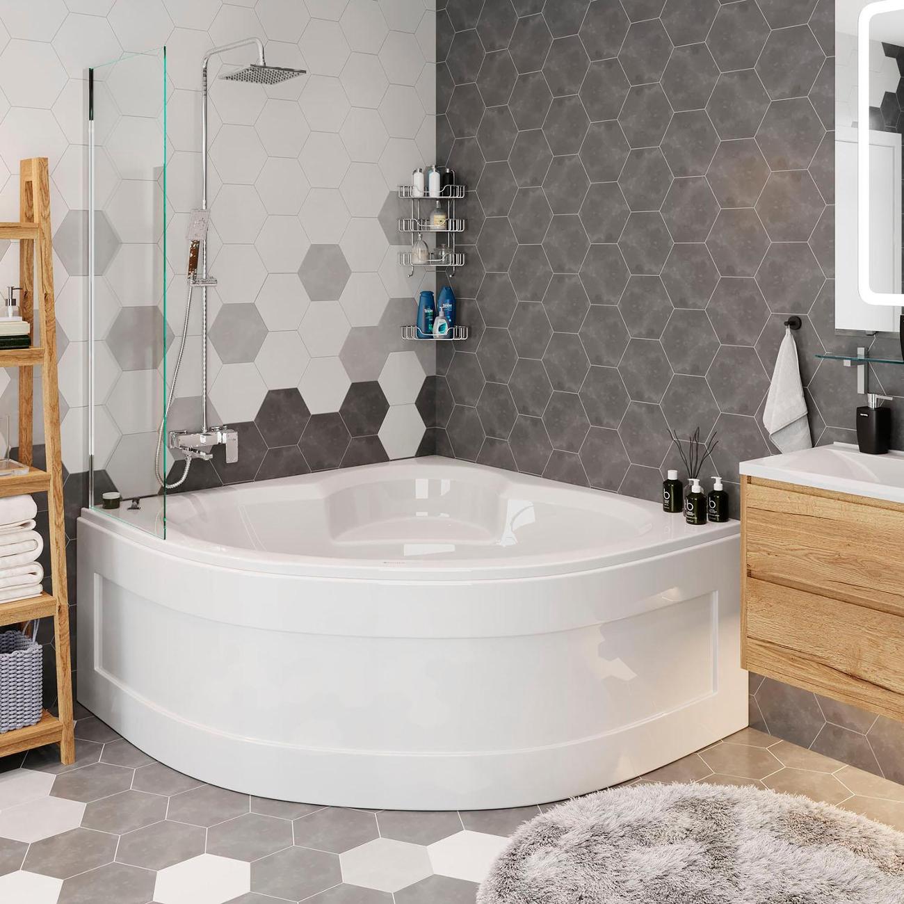 Ванна акриловая VAGNERPLAST Catalina (VPBA146CTL3X-04)