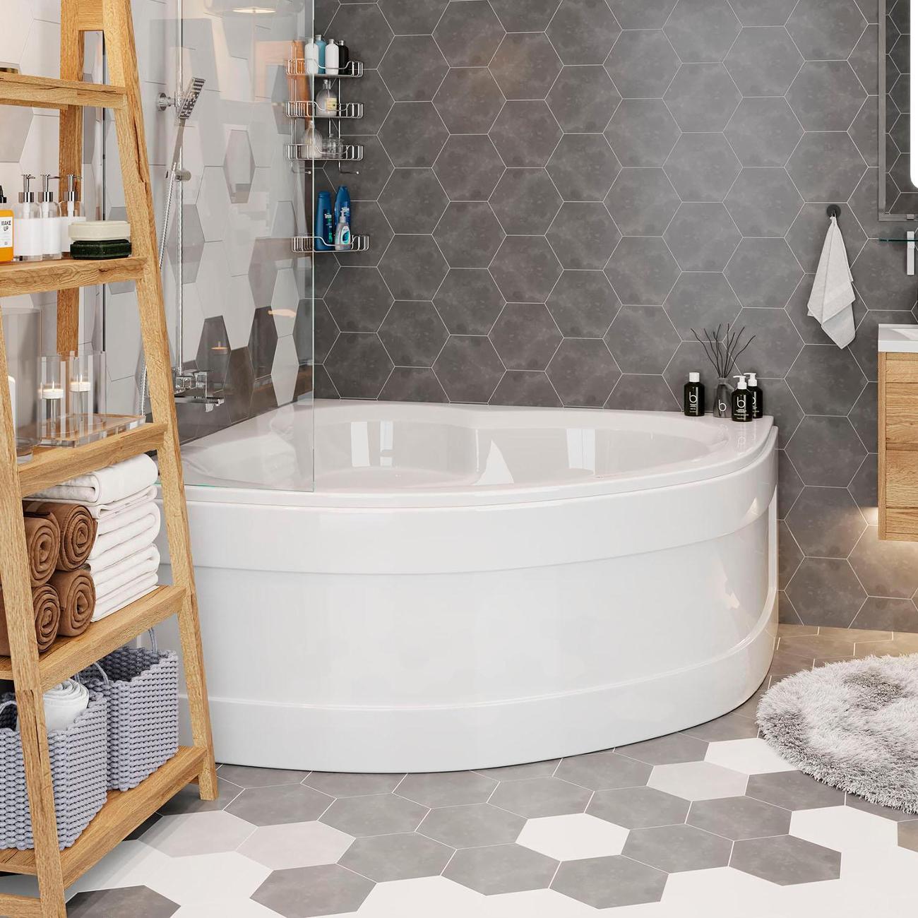 Ванна акриловая VAGNERPLAST Catalina (VPBA146CTL3X-04)