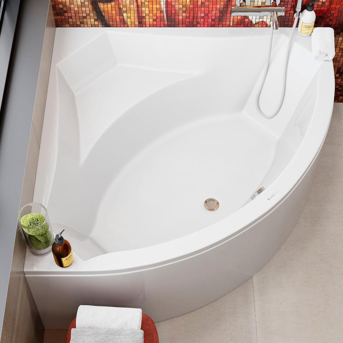 Ванна акриловая VAGNERPLAST Veronela (VPBA140VEA3X-04)