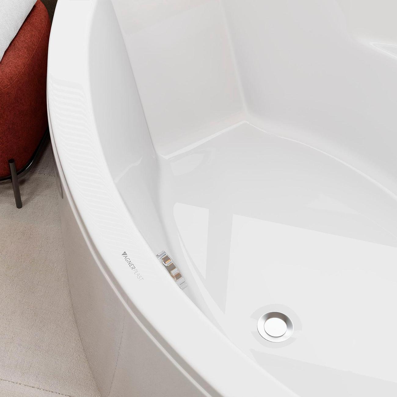 Ванна акриловая VAGNERPLAST Veronela (VPBA140VEA3X-04)