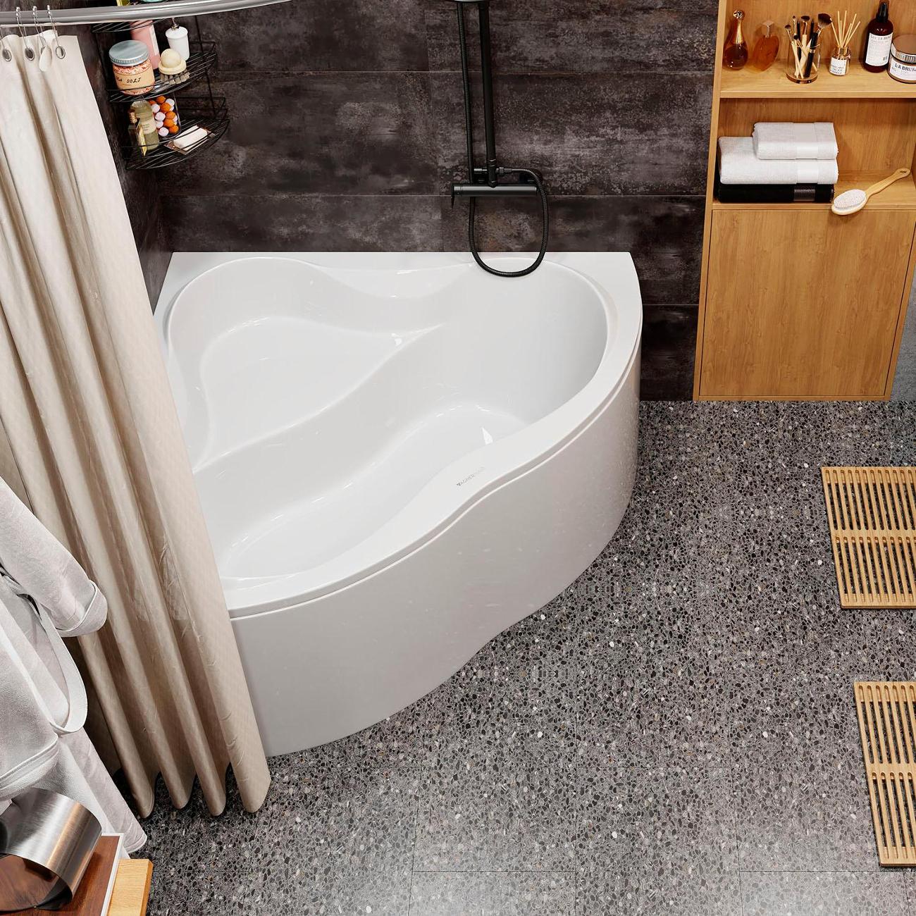 Ванна акриловая VAGNERPLAST Iris (VPBA143IRI3X-04)