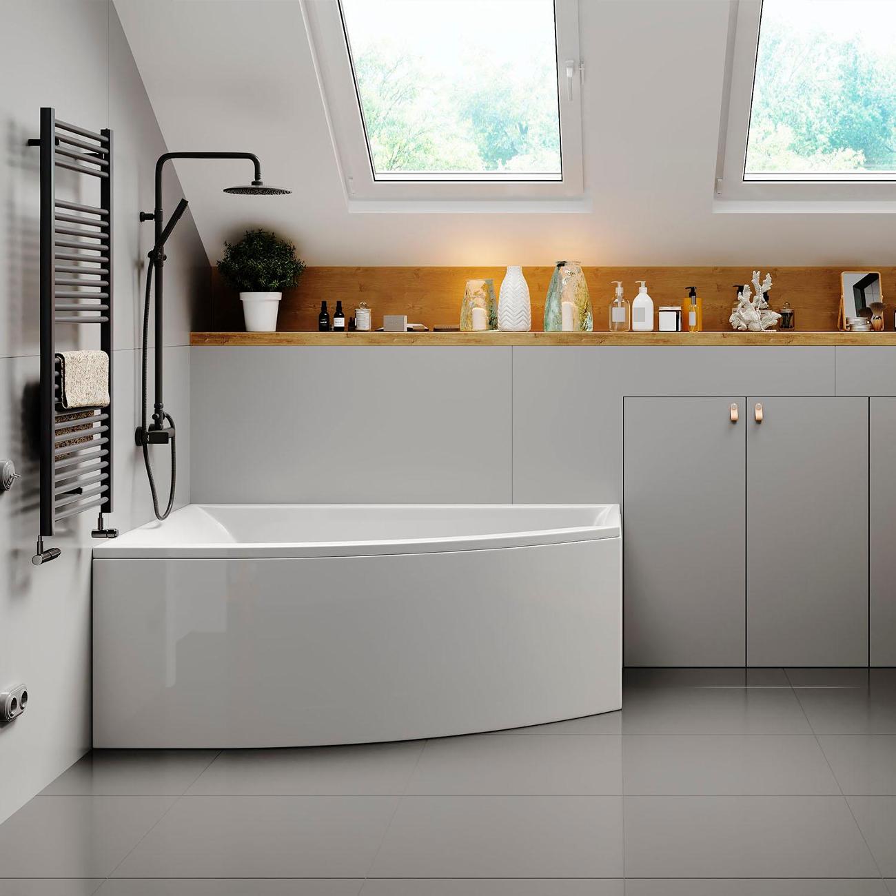 Ванна акриловая VAGNERPLAST Veronela (VPBA160VEA3LX-04)