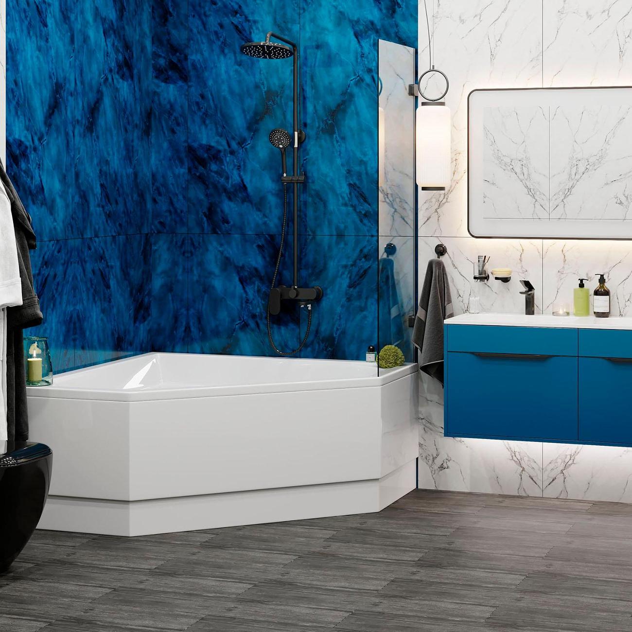 Ванна акриловая VAGNERPLAST Cavallo (VPBA140CAV3X-04)