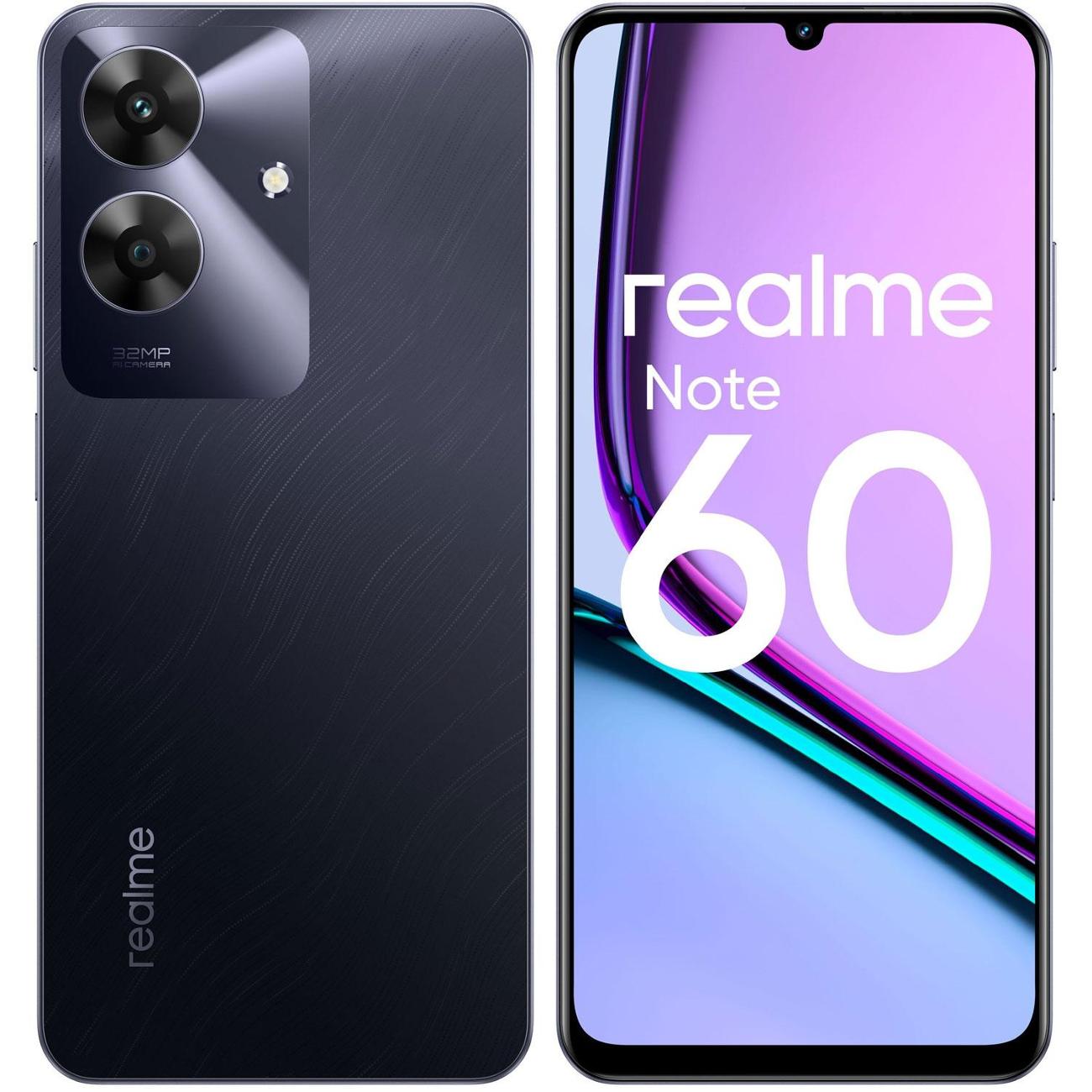 Смартфон realme Note 60 4/128GB черный