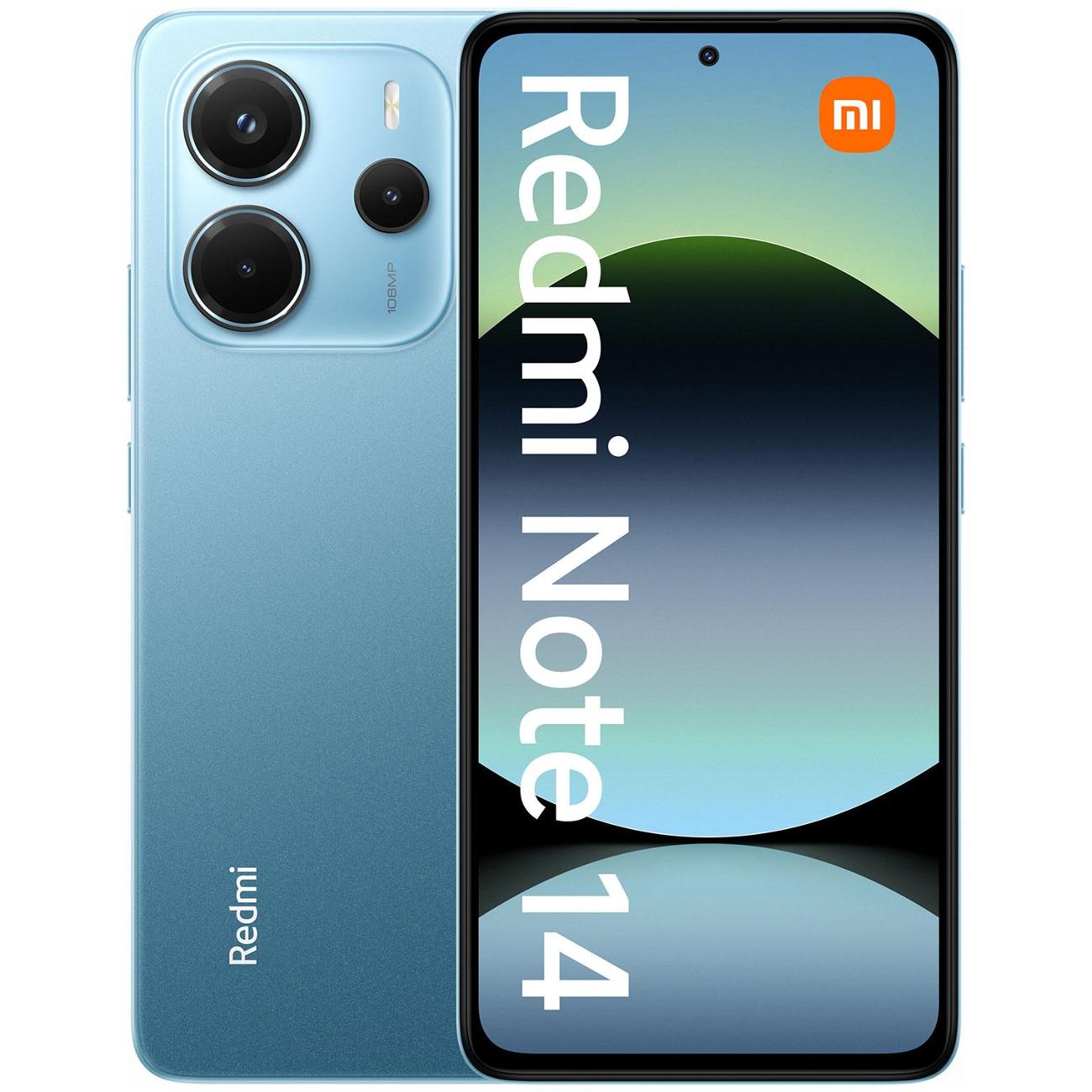 Смартфон Xiaomi Redmi Note 14 8/128GB синий океан