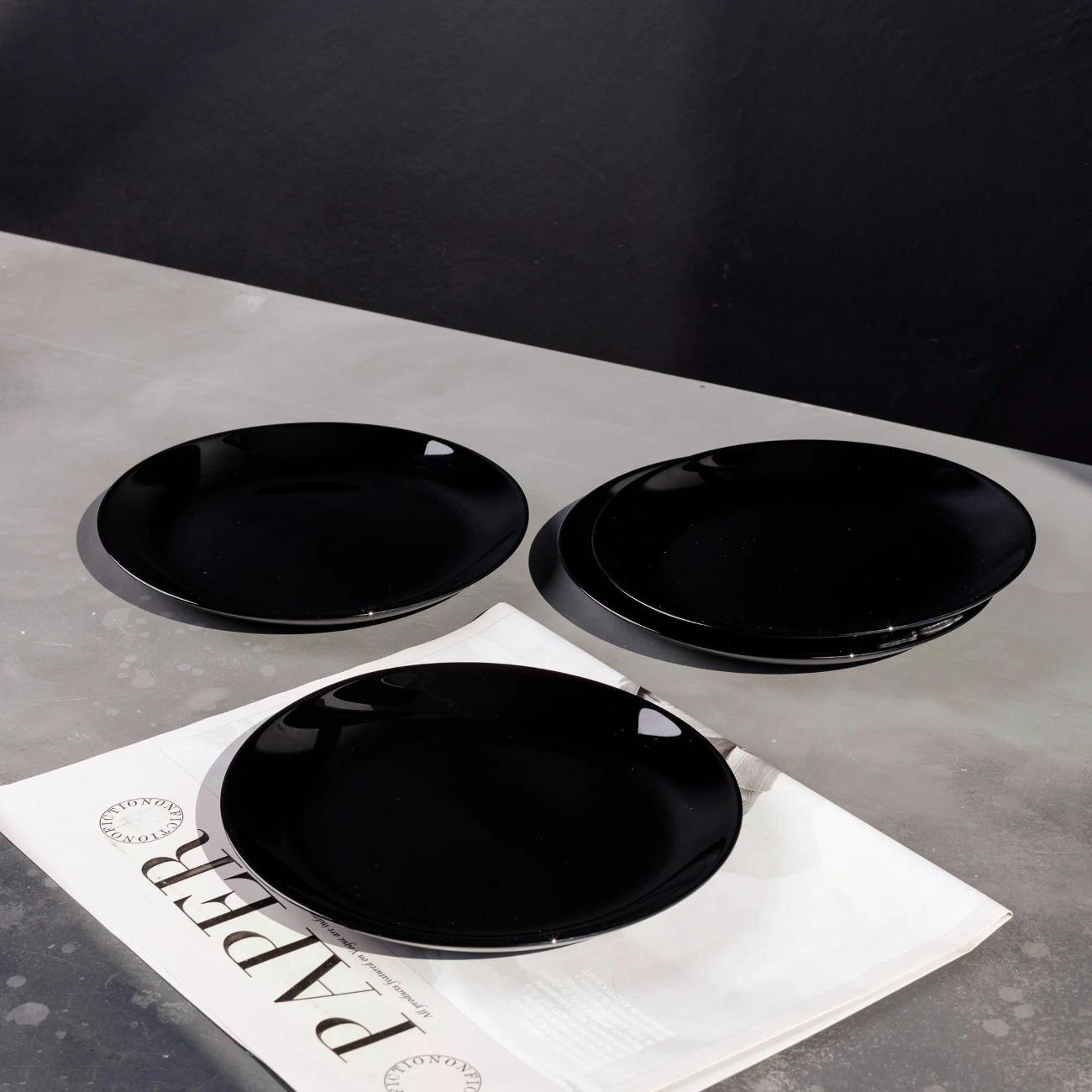 Набор Arcoroc диаметр 19 см Evolution Black, 6 шт.