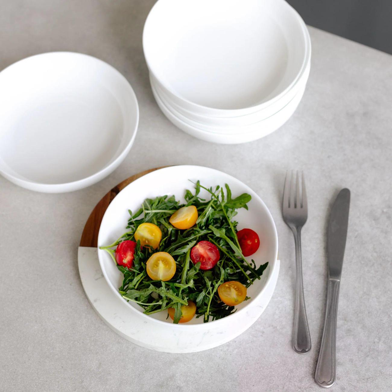 Набор Arcoroc тарелок 6 шт 600 мл с бортом диаметр 17 см