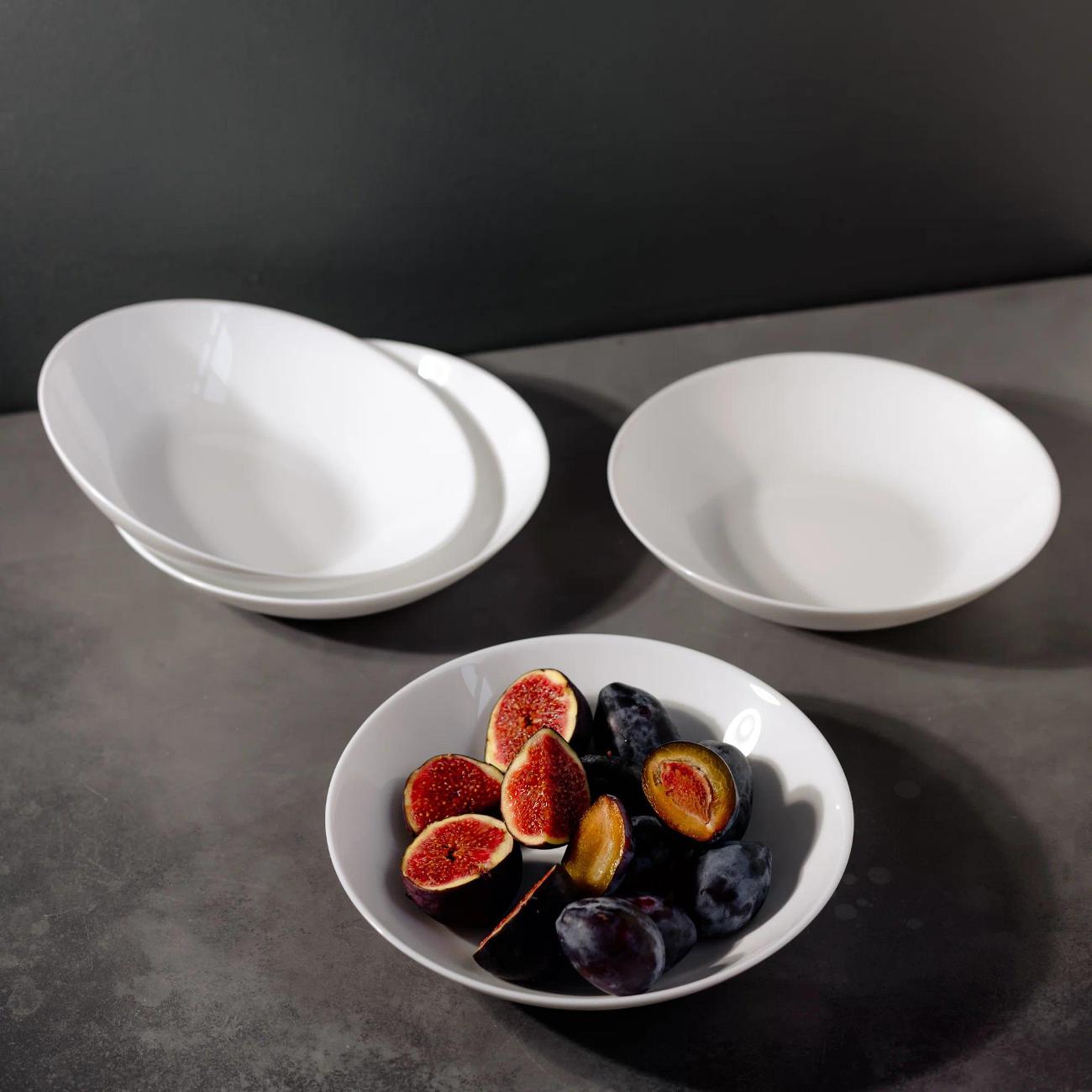 Набор Arcoroc глубоких тарелок 6 штук диаметр 20 см