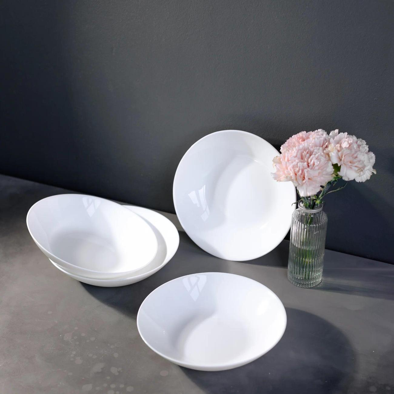 Набор Arcoroc глубоких тарелок 6 штук диаметр 20 см