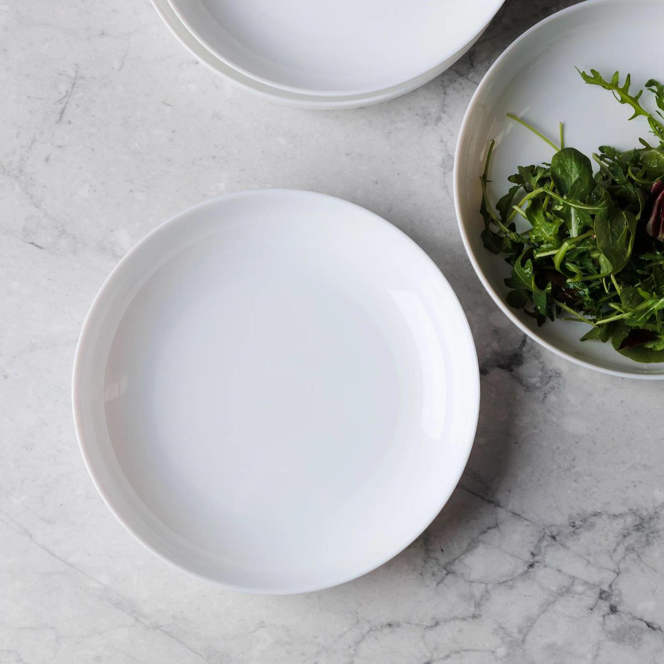 Набор Arcoroc тарелок 6 шт с бортом 950 мл, диаметр 21 см