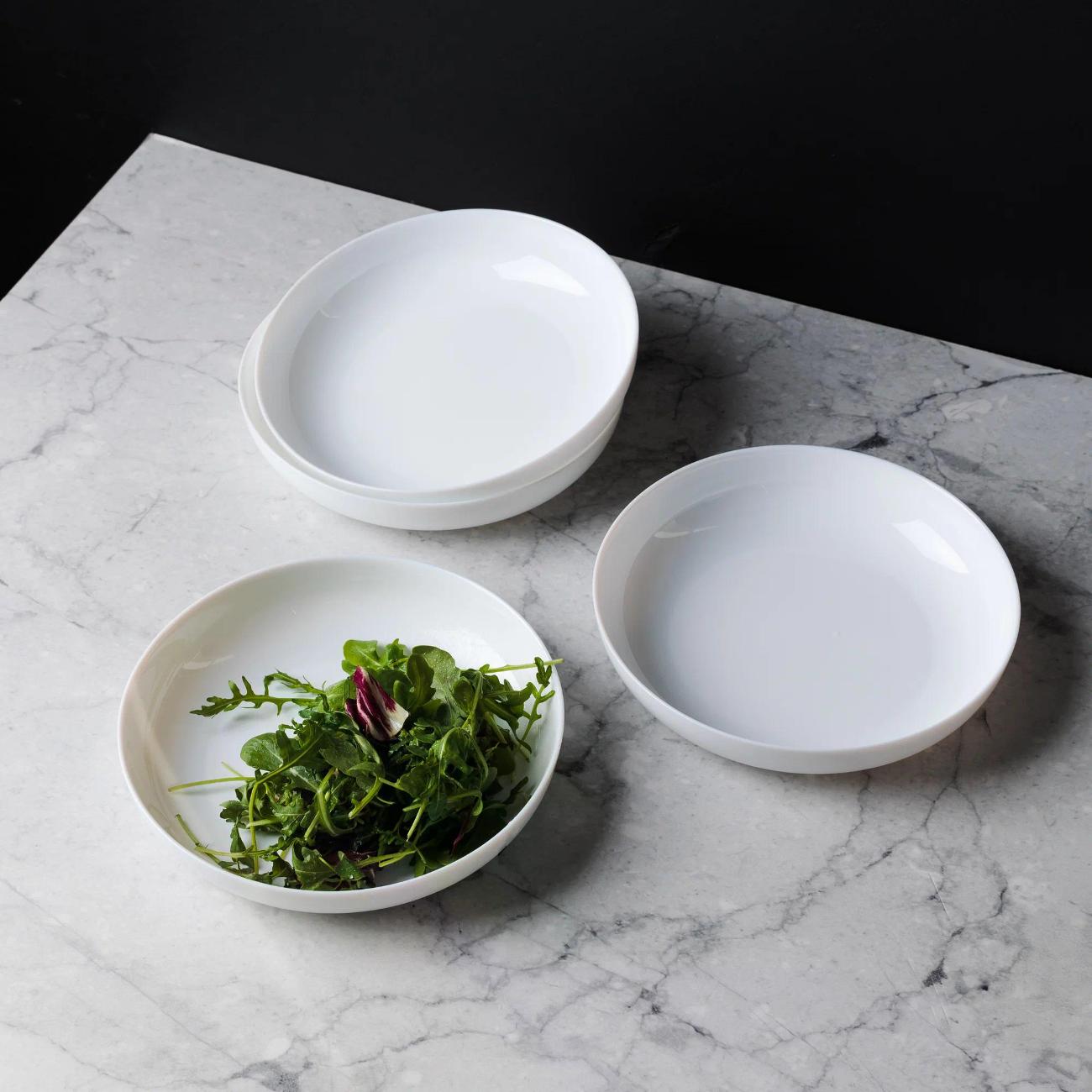 Набор Arcoroc тарелок 6 шт с бортом 950 мл, диаметр 21 см