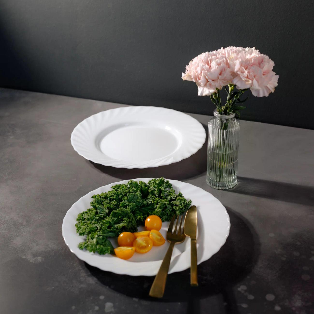 Набор Arcoroc тарелок Trianon 6 шт диаметр 24,5 см