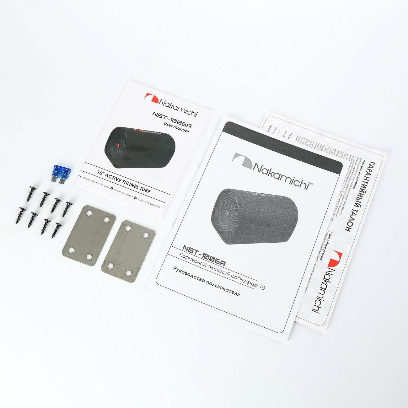 Активный автомобильный сабвуфер Nakamichi NBT-1006A