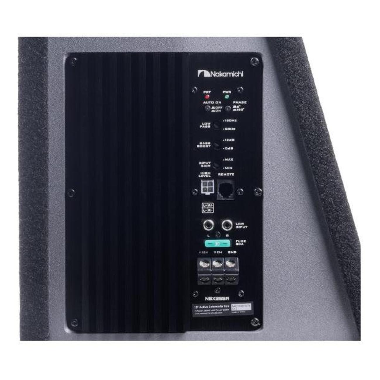 Активный автомобильный сабвуфер Nakamichi NBX255A