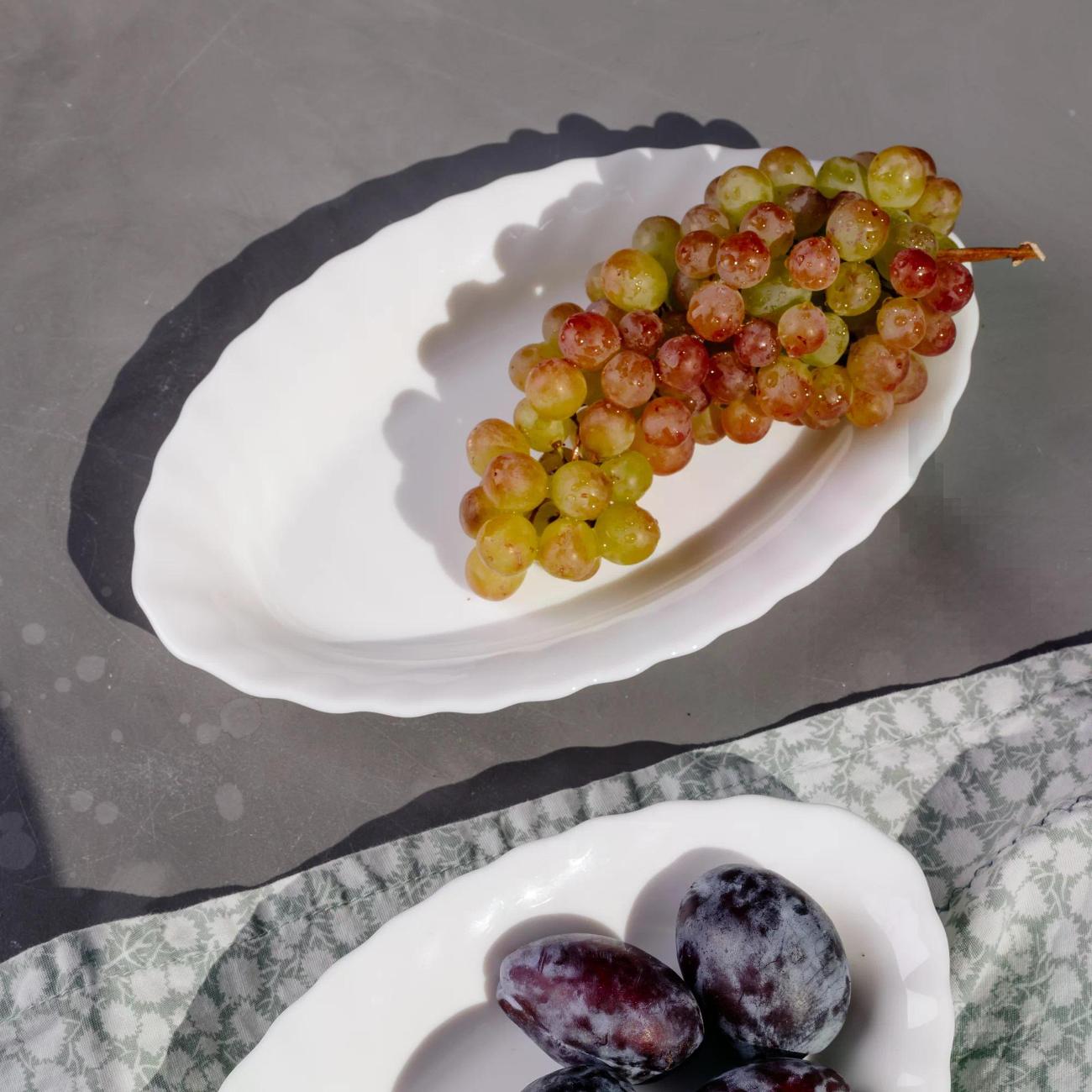 Набор Arcoroc овальное Trianon 2 шт 220*140 мм.