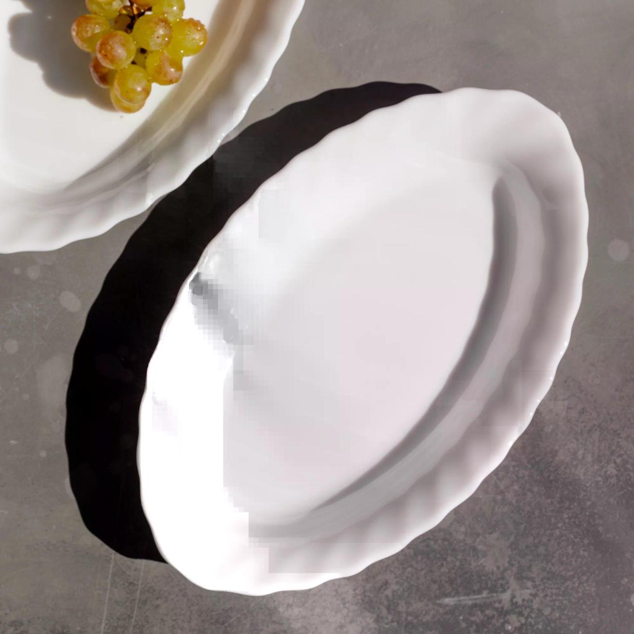 Набор Arcoroc овальное Trianon 2 шт 220*140 мм.