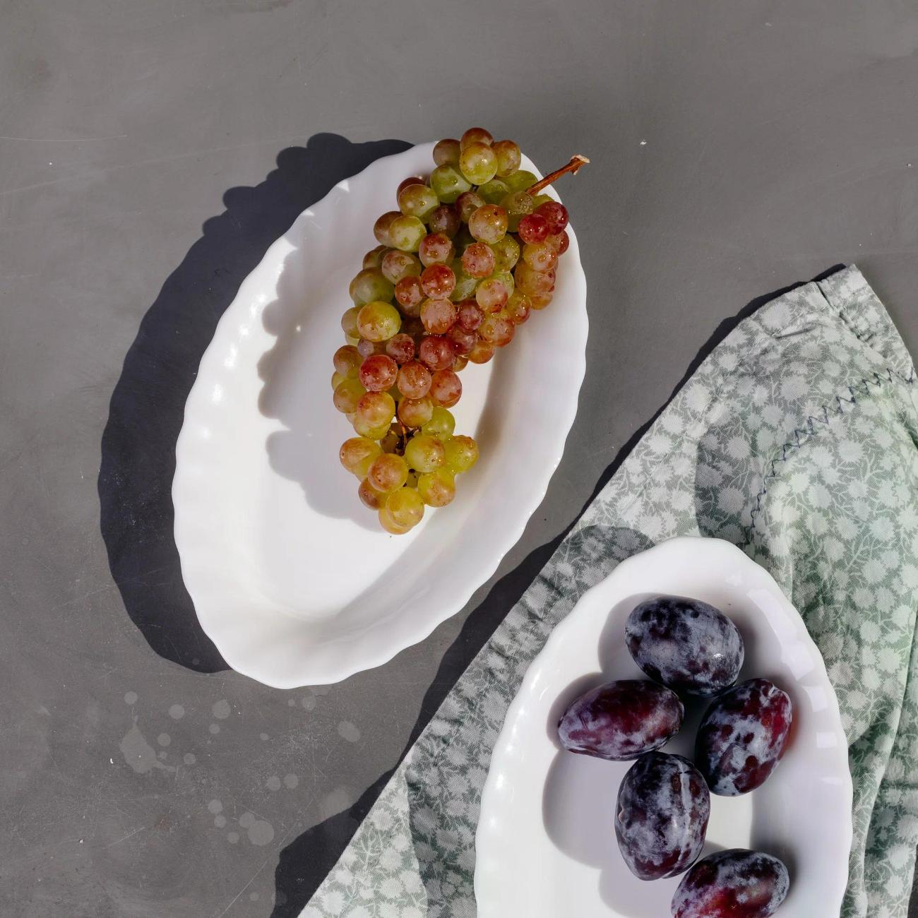 Набор Arcoroc овальное Trianon 2 шт 220*140 мм.