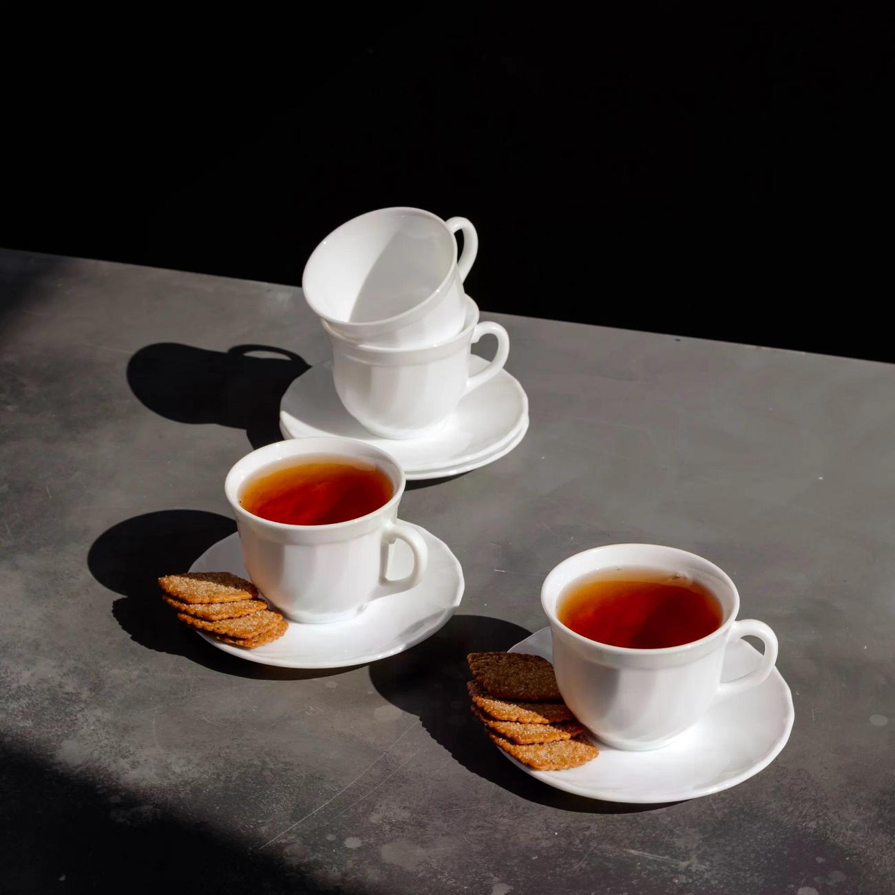 Набор Arcoroc чайных чашек  Trianon 220 мл 6 штук