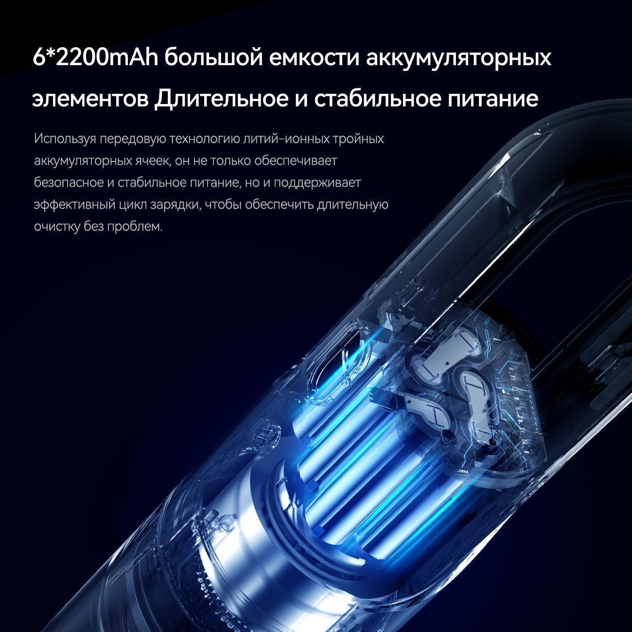 Пылесос ручной (handstick) Deerma T10W