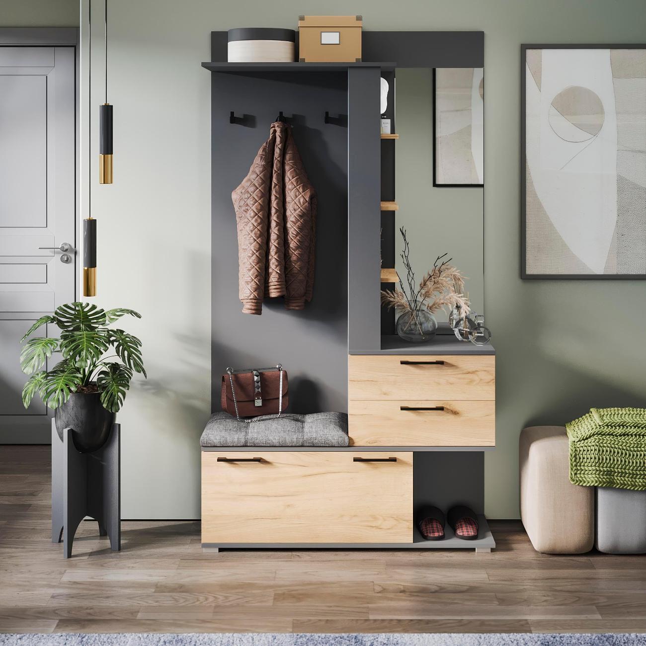 Шкаф для прихожей Трия Эрика 274277