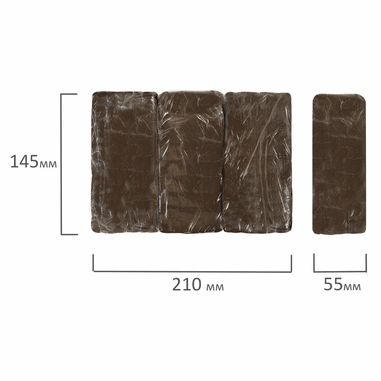 Глина для лепки Brauberg 665360