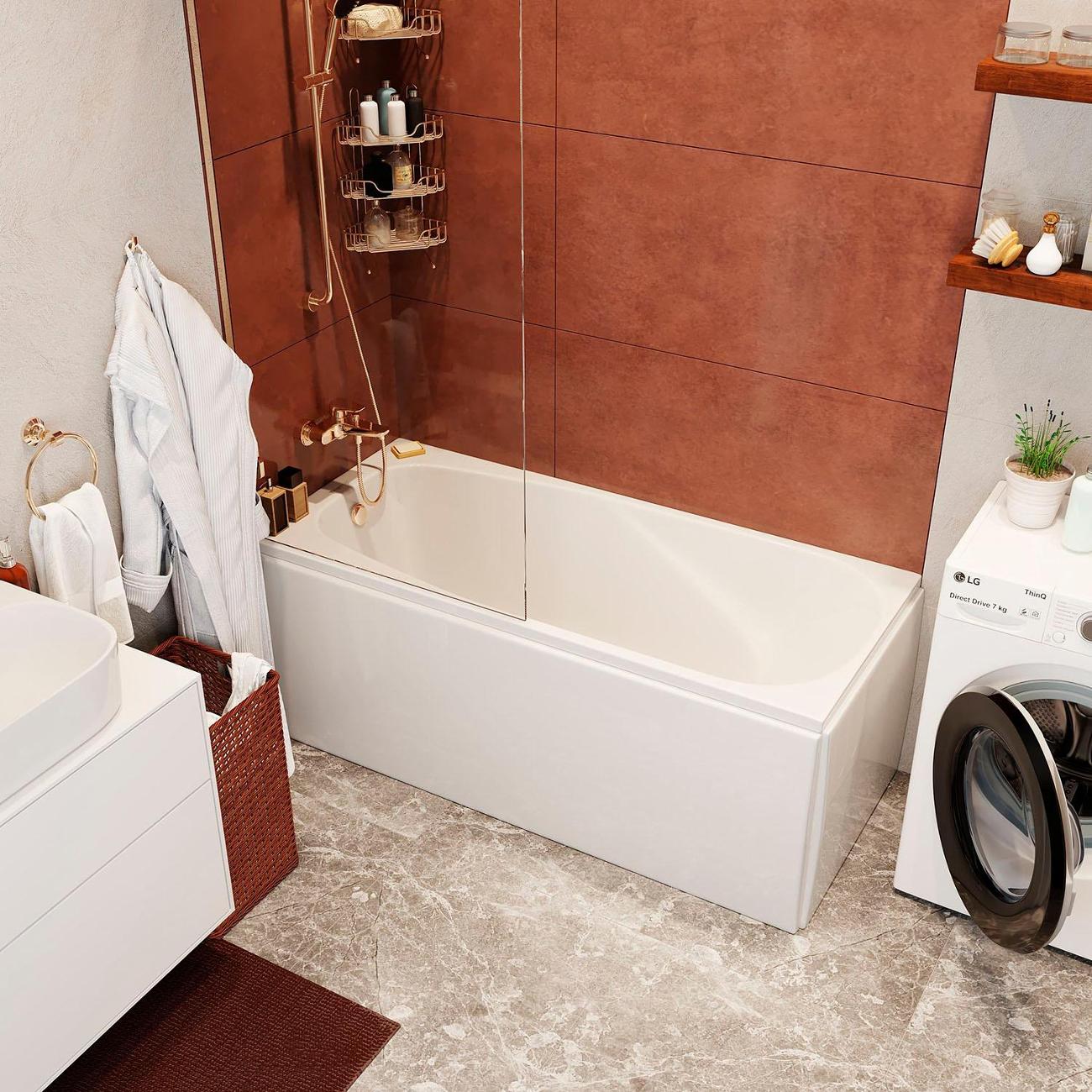 Ванна акриловая VAGNERPLAST Aronia VPBA157ARN2X-04