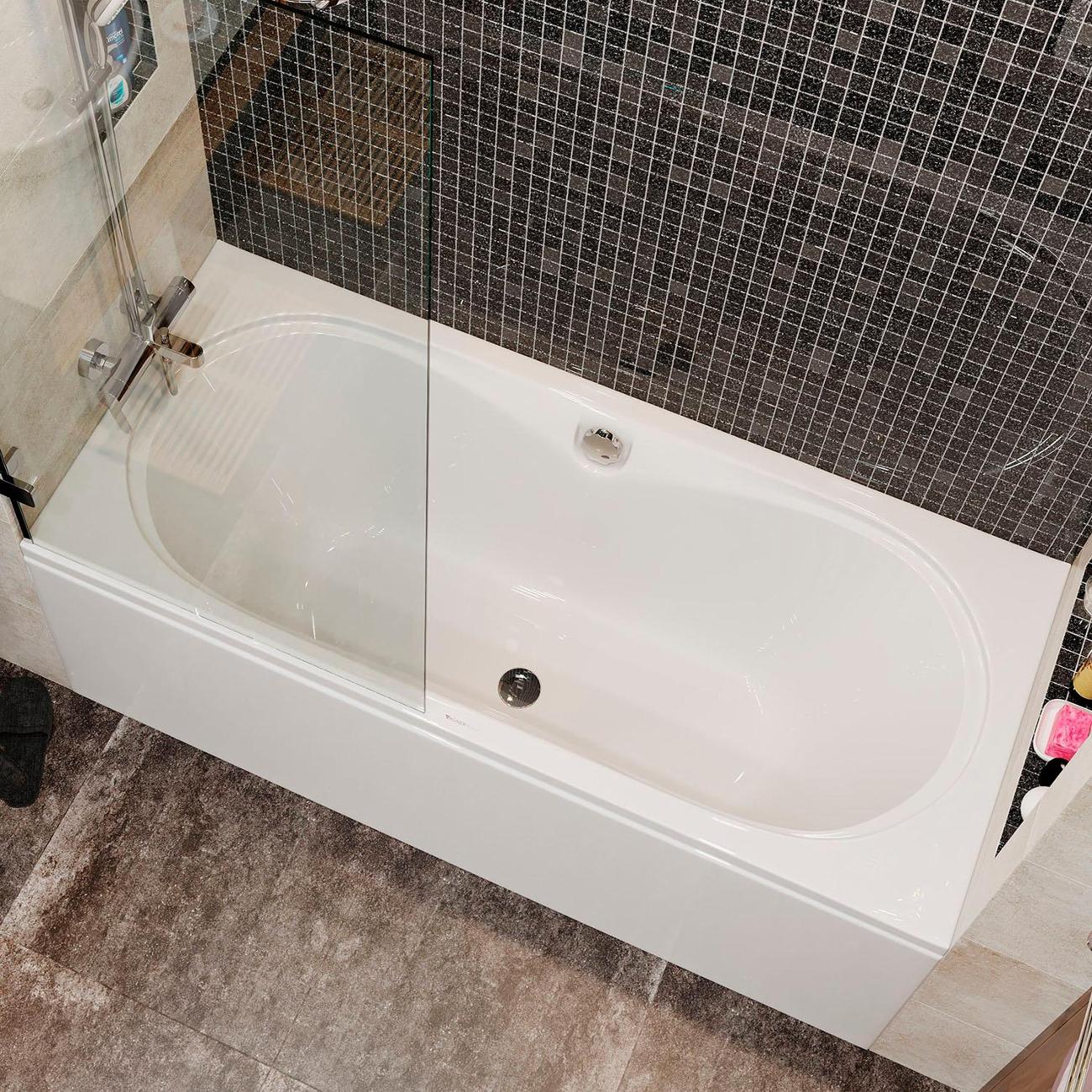 Ванна акриловая VAGNERPLAST Briana VPBA185BRI2X-04