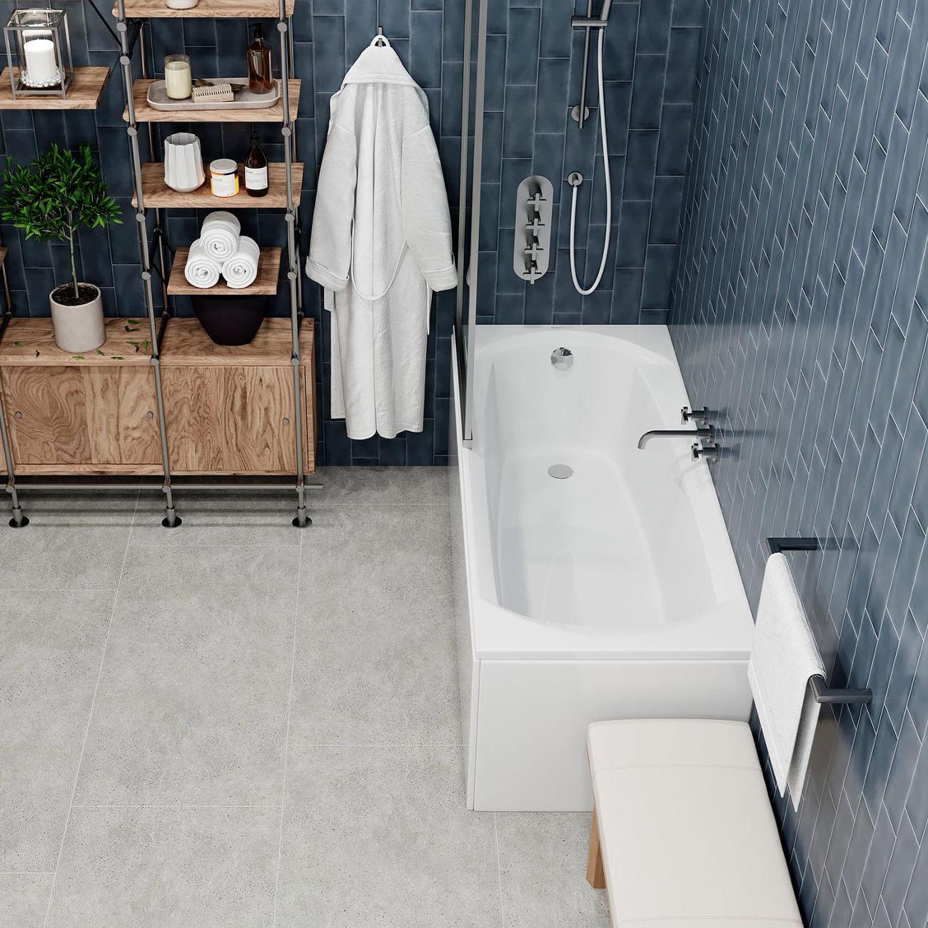 Ванна акриловая VAGNERPLAST Ebony VPBA160EBO2X-04